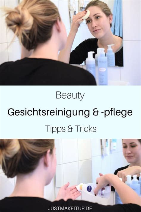 gesichtsreinigung pflege.